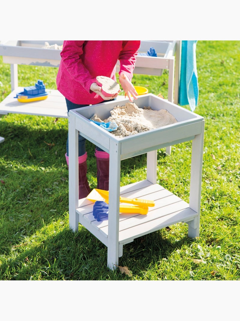Mesa de juego Outdoor+ “Tiny” - Resistente a la intemperie - Mesa de agua y arena - Gris Gris - Kiabi