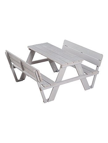 Mesa de picnic infantil con bancos con respaldo 'Roba picnic for 4'