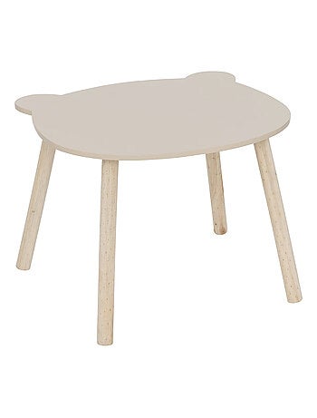 Mesa infantil de oso