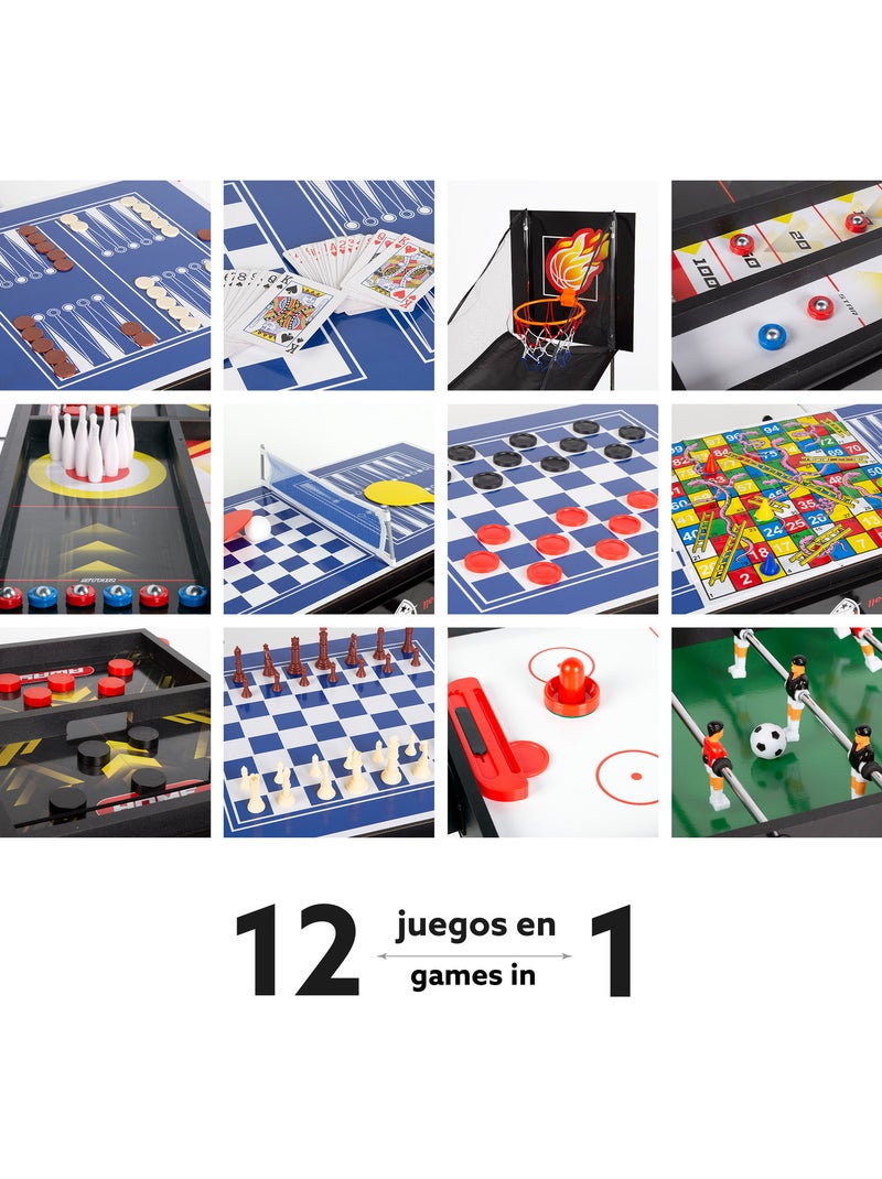 Mesa multijuegos 12 en 1 cb games N/D - Kiabi