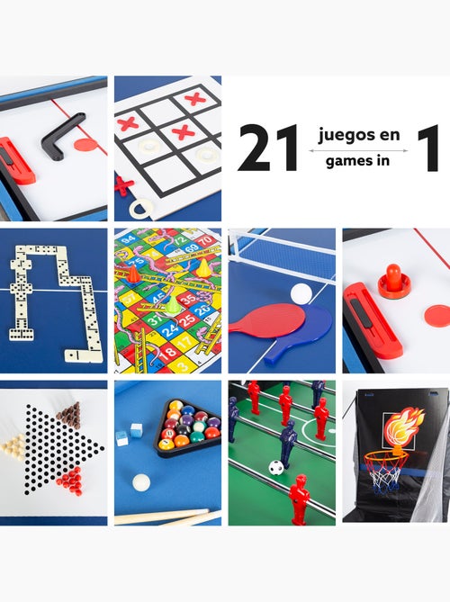 Mesa multijuegos 21 en 1 cb games - Kiabi