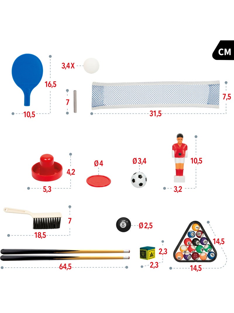 Mesa multijuegos 4 en 1 con patas cb games N/D - Kiabi