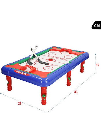Mesa multijuegos 6 juegos de mesa en 1 43x25x12 cm