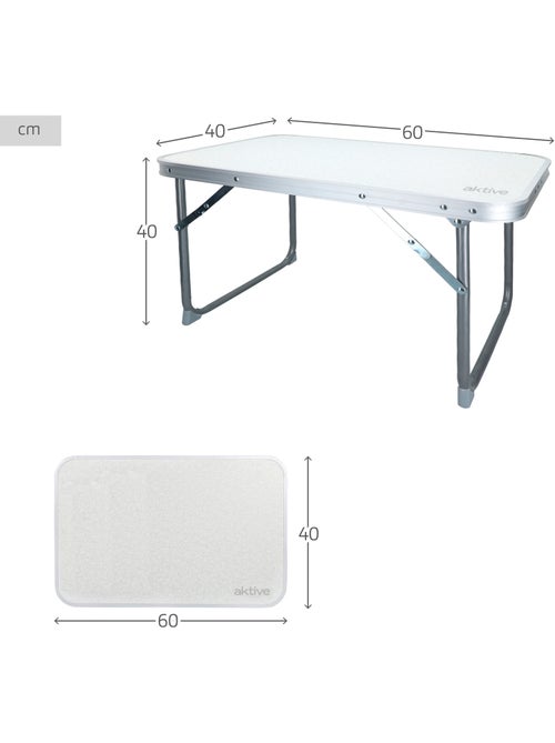 Mesa plegable baja aktive campinga - Kiabi Mesa plegable baja aktive campinga - Kiabi