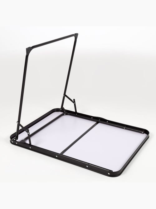 Mesa plegable camping bambú con asa transporte aktive - Kiabi Mesa plegable camping bambú con asa transporte aktive - Kiabi