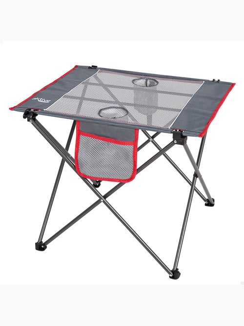 Mesa plegable camping con posavasos y bolsillo aktive - Kiabi Mesa plegable camping con posavasos y bolsillo aktive - Kiabi