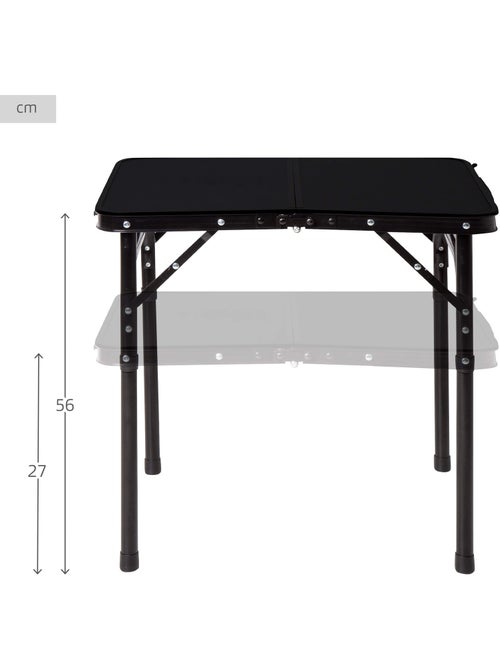 Mesa plegable camping maletín pequeña, ajustable en altura y antideslizante con red aktive - Kiabi Mesa plegable camping maletín pequeña, ajustable en altura y antideslizante con red aktive - Kiabi
