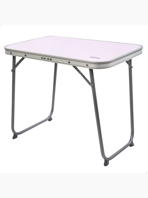 Mesa plegable de acero para camping aktive - Kiabi Mesa plegable de acero para camping aktive - Kiabi