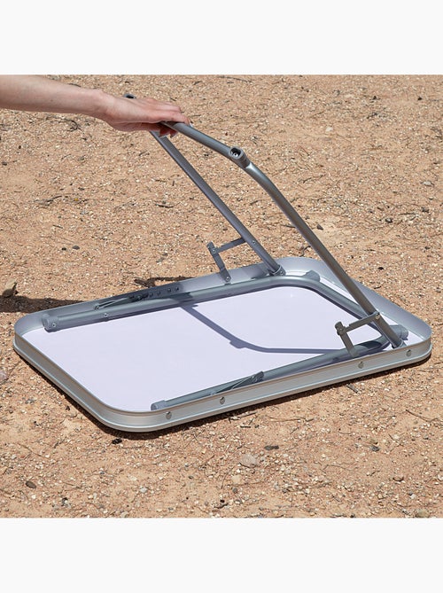 Mesa plegable de acero para camping aktive - Kiabi Mesa plegable de acero para camping aktive - Kiabi