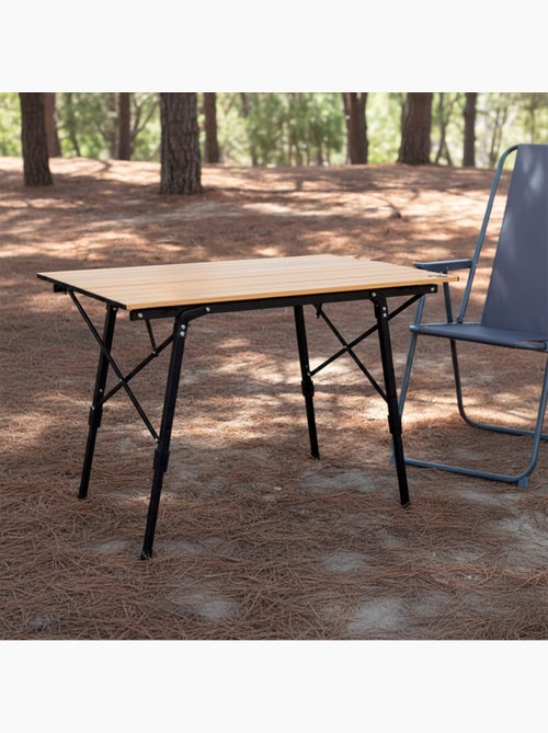 Mesa plegable glamping altura ajustable aktive - Kiabi Mesa plegable glamping altura ajustable aktive - Kiabi