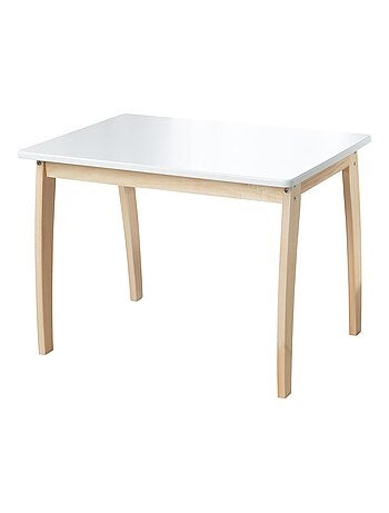Mesa rectangular en madera maciza para niños de 2 a 10 años 'Roba'