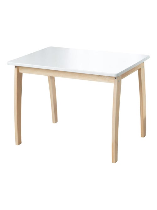Mesa rectangular en madera maciza para niños de 2 a 10 años 'Roba' - Kiabi