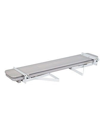 Mesa y 2 bancos con respaldo para niños - conjunto plegable en madera maciza FSC 'Roba outdoor'