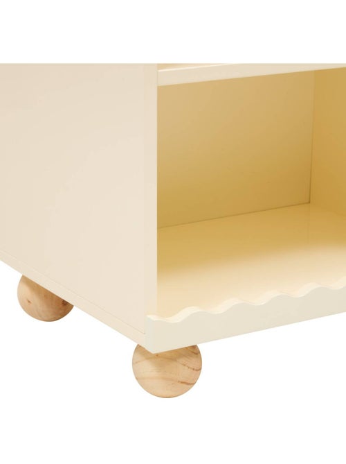Mesilla de noche infantil bouli 2 niveles beige 40x30x50,5 cm - Kiabi