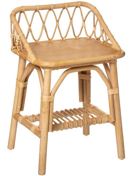 Mesilla de noche infantil de ratán h56cm - Kiabi Mesilla de noche infantil de ratán h56cm - Kiabi
