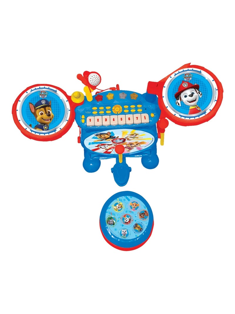 Mi Banda de Rock Paw Patrol Juego completo de bater?a electr?nica luminosa con asiento Azul - Kiabi