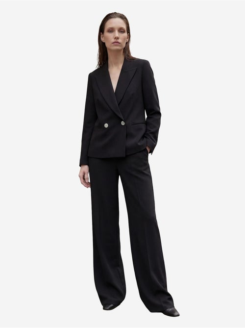 Mi moda blazer con cuello chal y botones my fashion - Kiabi Mi moda blazer con cuello chal y botones my fashion - Kiabi