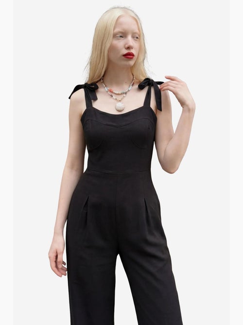 Mi moda mono sin mangas de mezcla de lino con cremallera my fashion - Kiabi