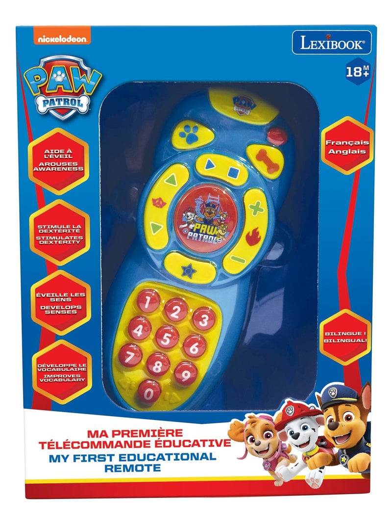 Mi primer mando parlante educativo biling?e Paw Patrol FR/EN Azul - Kiabi