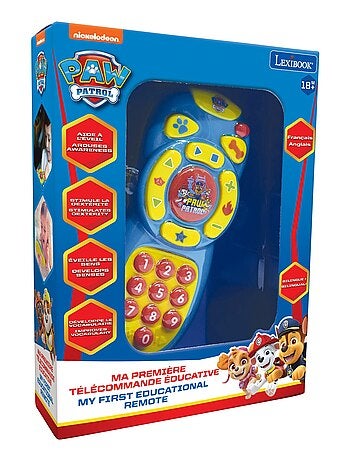 Mi primer mando parlante educativo bilingüe Paw Patrol FR/EN