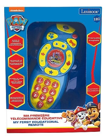 Mi primer mando parlante educativo bilingüe Paw Patrol FR/EN