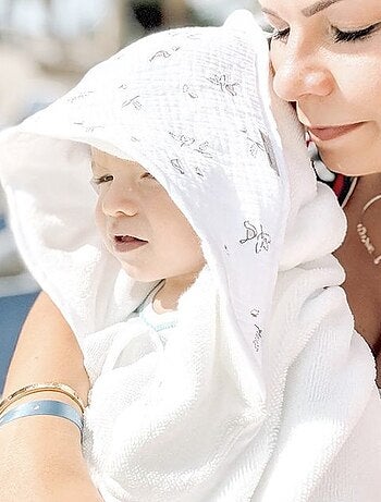 Mi primera capa de baño de algodón y bambú, melody | SEVIRA KIDS