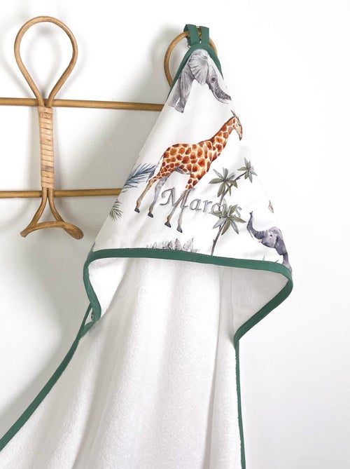 Mi primera capa de baño de algodón y bambú, safari | SEVIRA KIDS - Kiabi