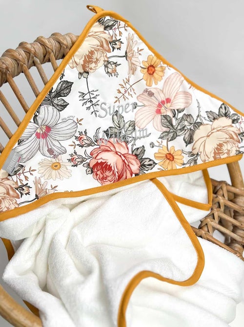 Mi primera capa de baño en algodón y bambú, néo vintage - SEVIRA KIDS - Kiabi