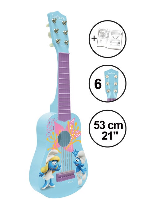 Mi Primera Guitarra Pitufos - 21"/53 cm - Kiabi