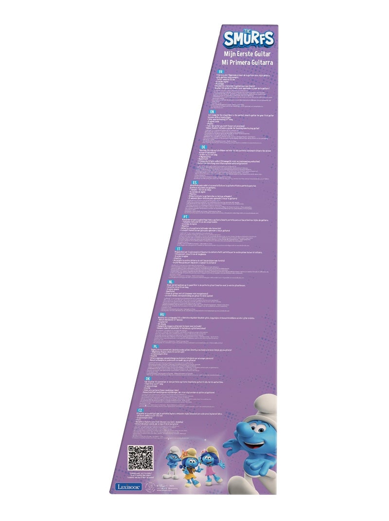 Mi Primera Guitarra Pitufos - 21"/53 cm Azul - Kiabi