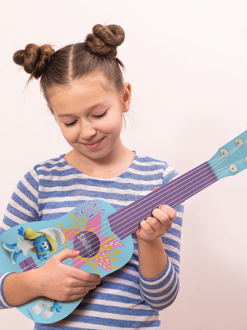 Mi Primera Guitarra Pitufos - 21"/53 cm Azul - Kiabi