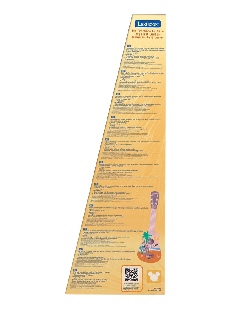 Mi primera Guitarrara Ángel 21/53 cm Rosa - Kiabi