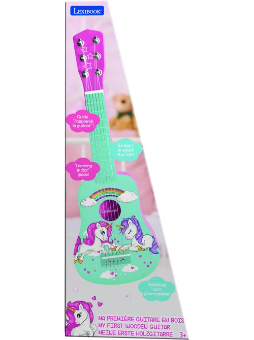 Mi primera guitarrara de madera unicornio 21'' / 53 cm - Kiabi Mi primera guitarrara de madera unicornio 21'' / 53 cm - Kiabi