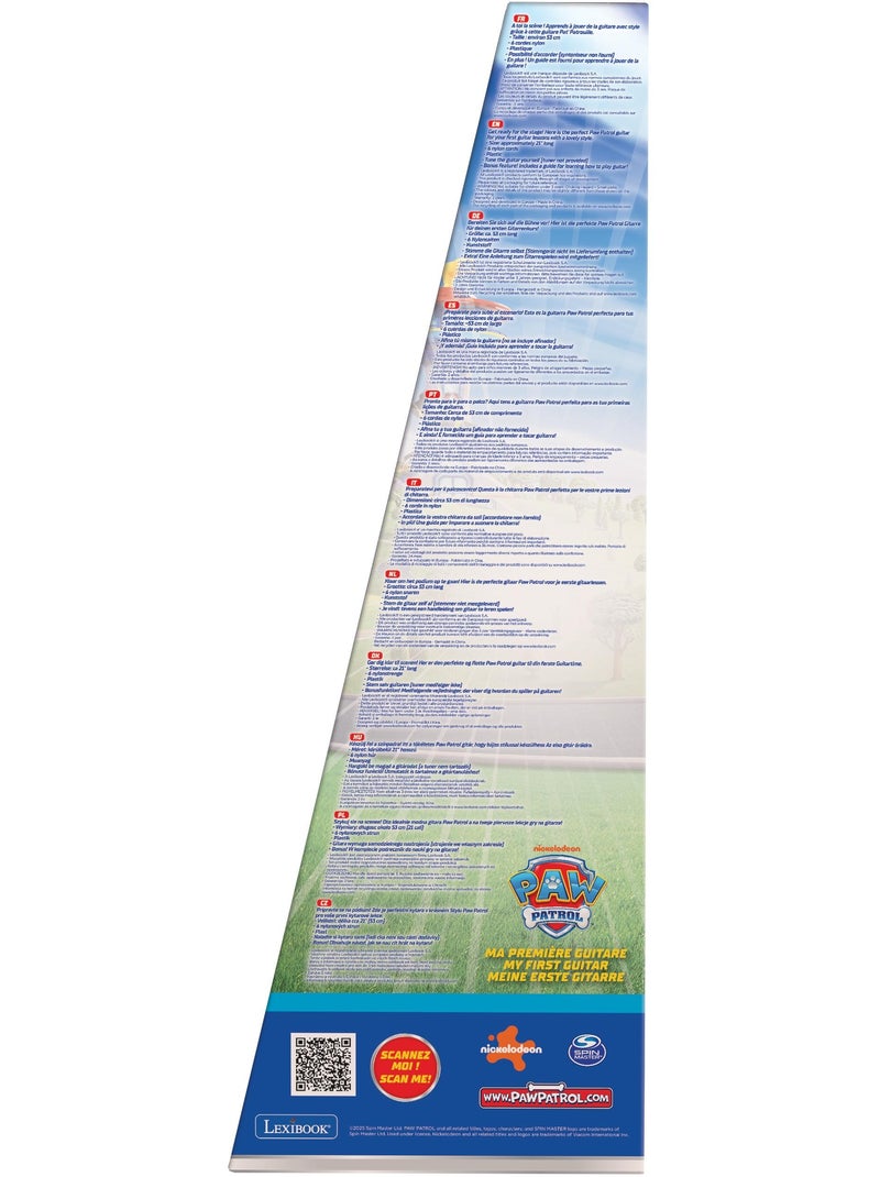Mi Primera Guitarrara Paw Patrol 21''/53 cm Azul - Kiabi