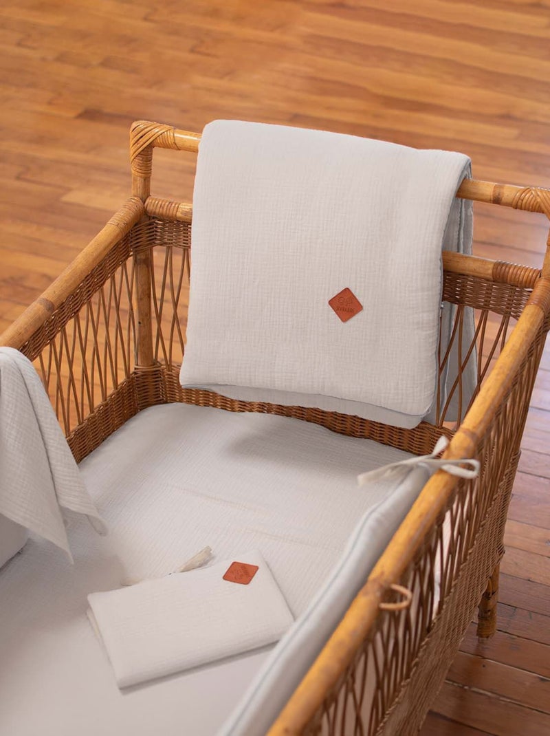 Mi primera manta de gasa de algodón, jeanne | SEVIRA KIDS Beige - Kiabi