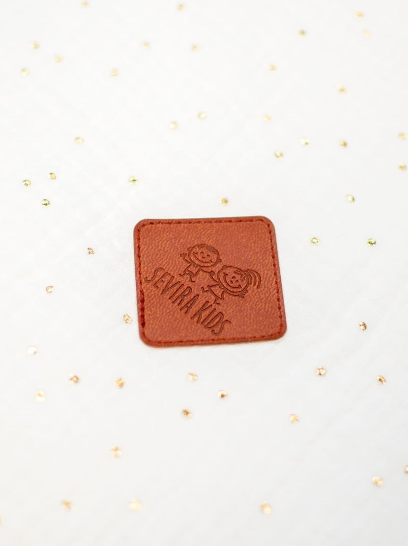 Mi primera manta sherpa para bebé | SEVIRA KIDS Blanco dorado - Kiabi