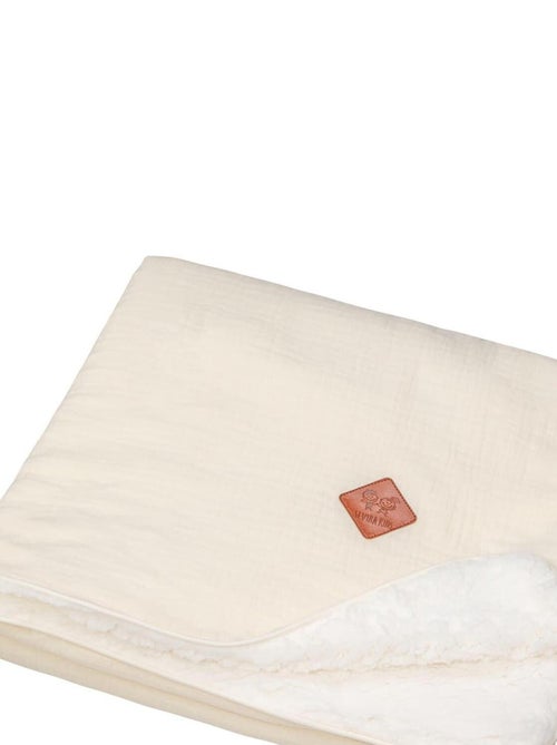 Mi primera manta sherpa para bebé | SEVIRA KIDS - Kiabi Mi primera manta sherpa para bebé | SEVIRA KIDS - Kiabi