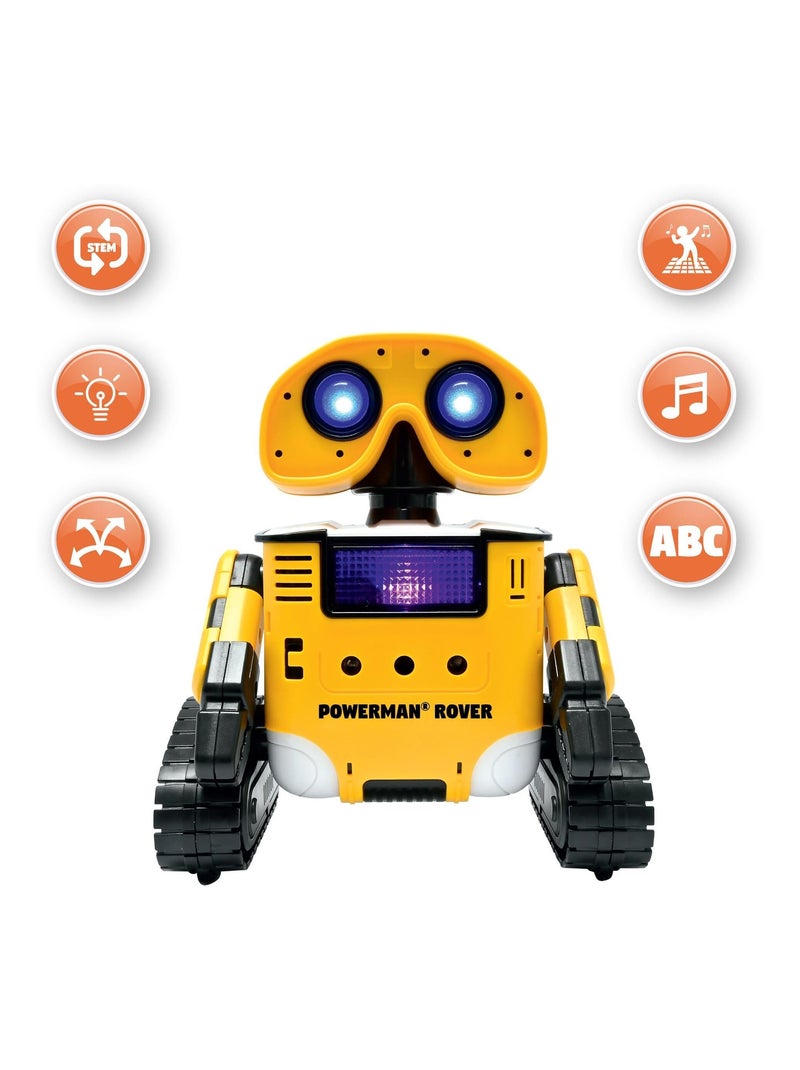 Mi robot multifunción con cambiador de voz, control por gestos, luces y canciones Amarillo - Kiabi
