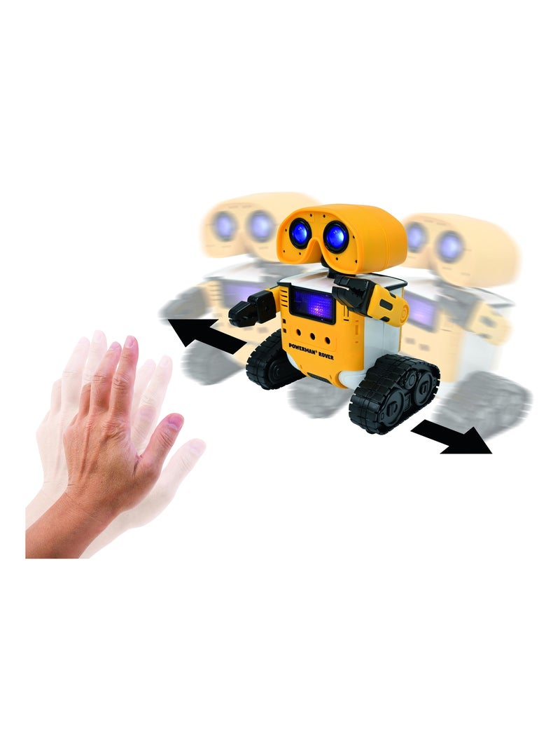 Mi robot multifunción con cambiador de voz, control por gestos, luces y canciones Amarillo - Kiabi