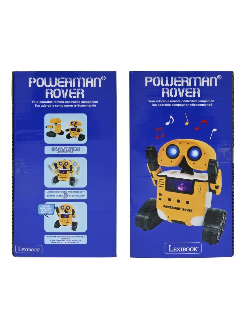 Mi robot multifunción con cambiador de voz, control por gestos, luces y canciones Amarillo - Kiabi