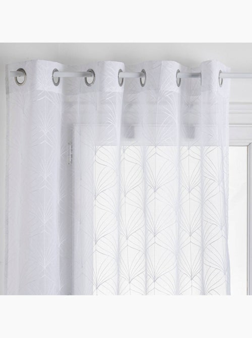 Mia blanco transparente 140x240cm - Kiabi Mia blanco transparente 140x240cm - Kiabi