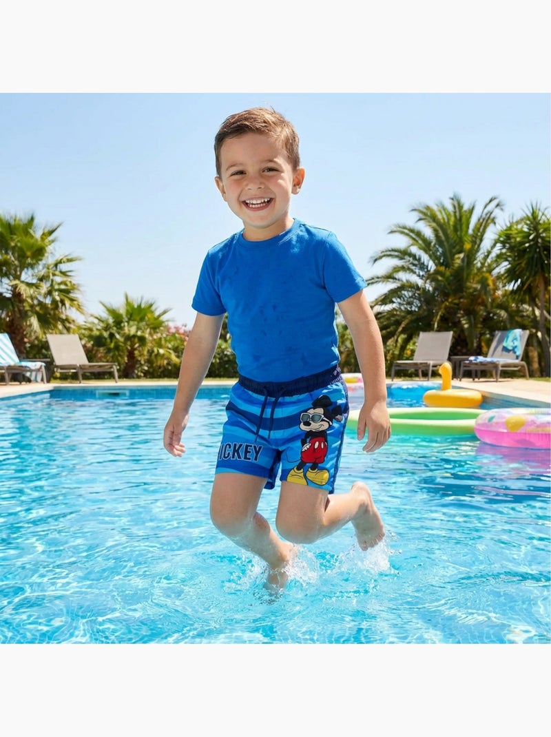 Mickey - Bañador niño Azul - Kiabi