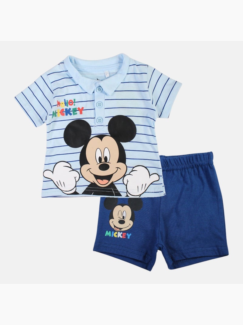 Mickey - Conjunto bebé niño Azul - Kiabi