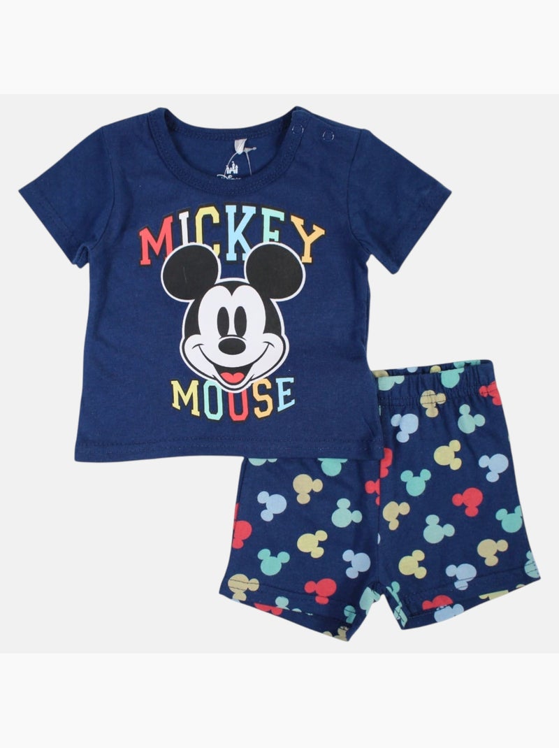 Mickey - Conjunto bebé niño Azul marino - Kiabi