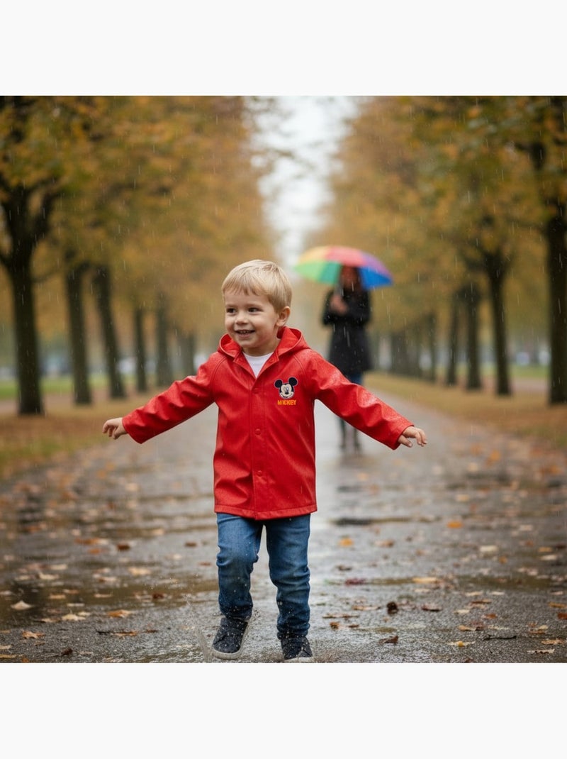 Mickey - Impermeable infantil Rojo - Kiabi