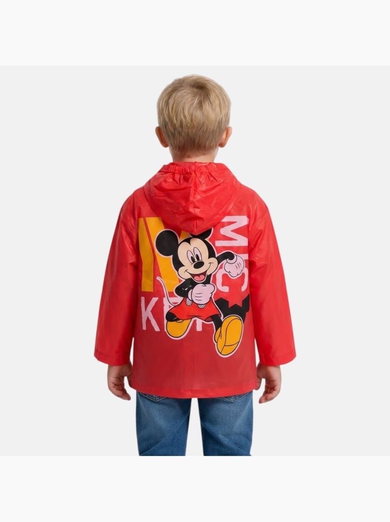 Mickey - Impermeable infantil Rojo - Kiabi