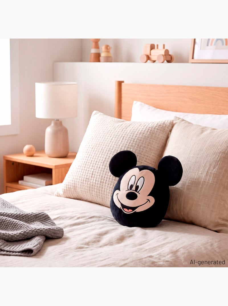 Mickey almohada peluche 22 cm + 3 años Negro - Kiabi