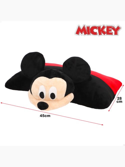 Mickey cojín peluche 2 en 1 suave y aterciopelado - Kiabi