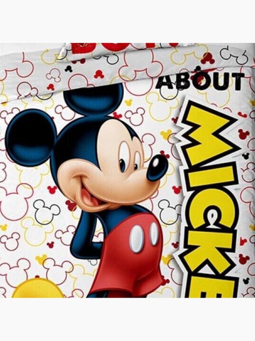 Mickey Disney, juego de sabanas infantil estampado reversible, BOY - Kiabi Mickey Disney, juego de sabanas infantil estampado reversible, BOY - Kiabi