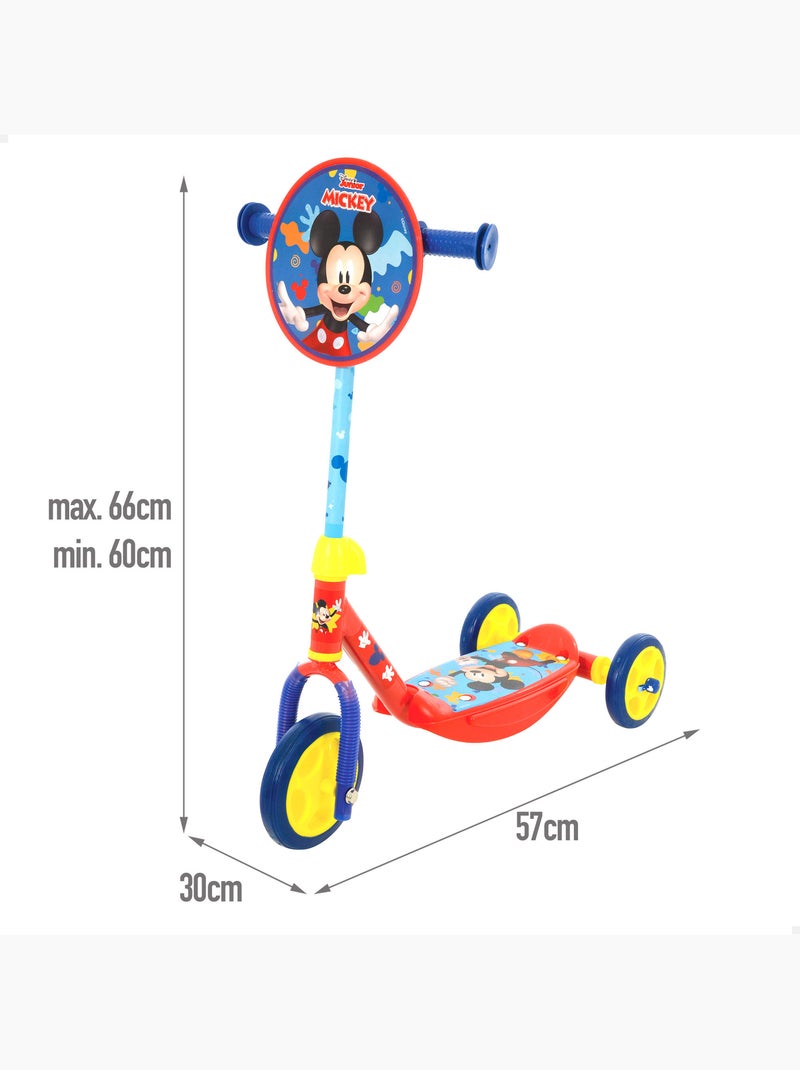 Mickey patinete 3 ruedas 57x30x60-66 cm máx. 20 kg + 2 años N/D - Kiabi